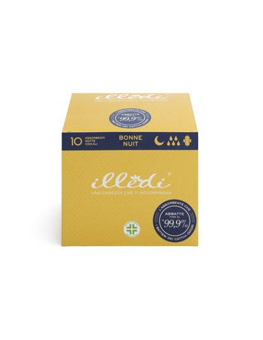 ILLEDI ASSORBENTI NOTTE 10PZ