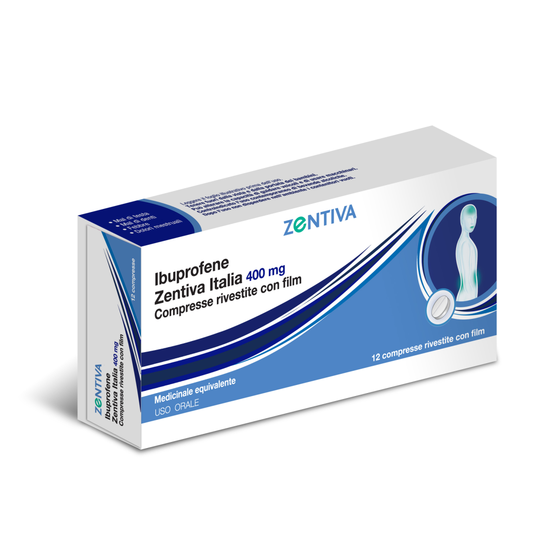 IBUPROFENE ZENT IT 12CPR 400MG