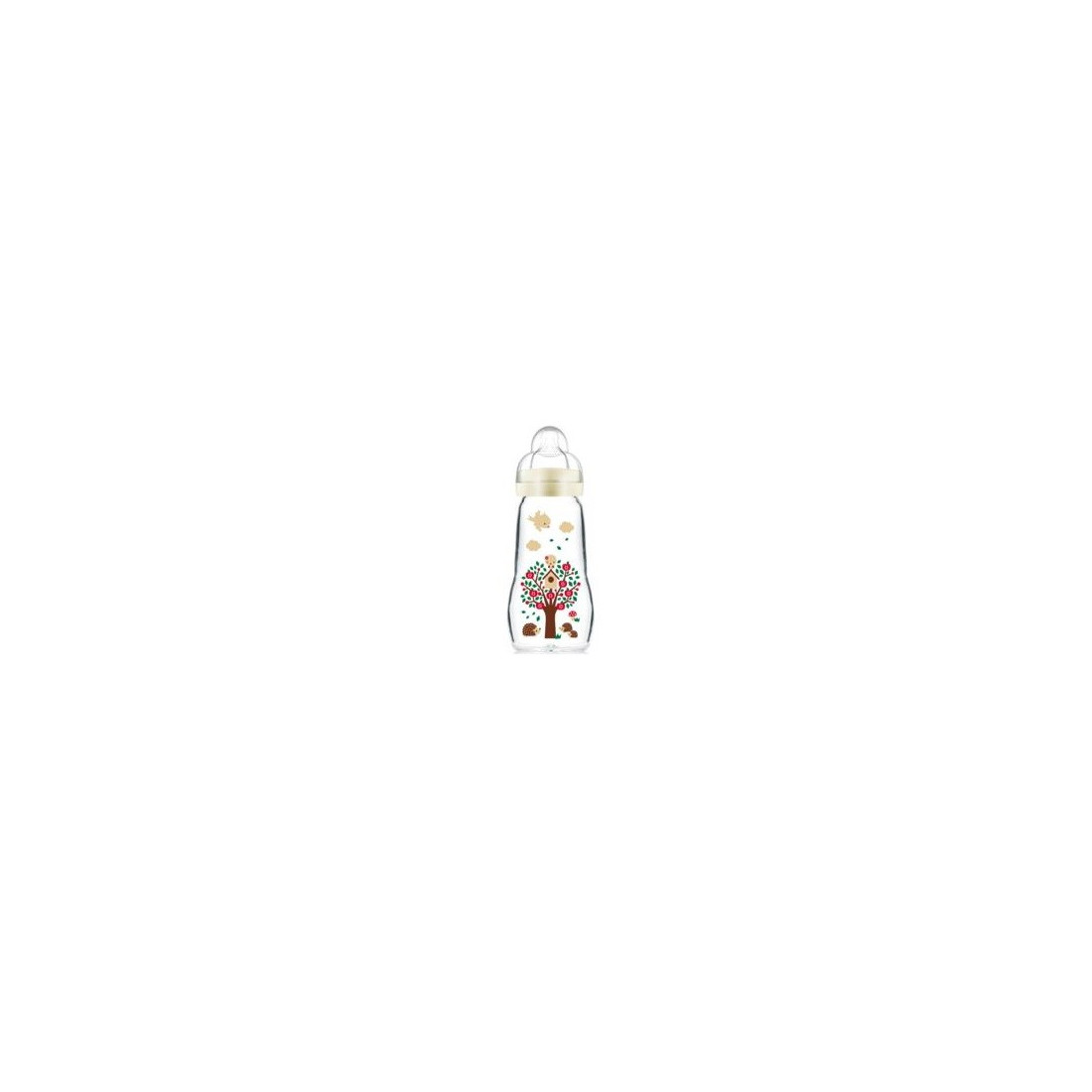 MAM FEELGOOD GLASS BOTTLE 260ML