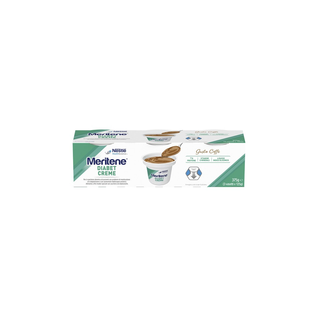 MERITENE DIABET CR CAFFE3X125G