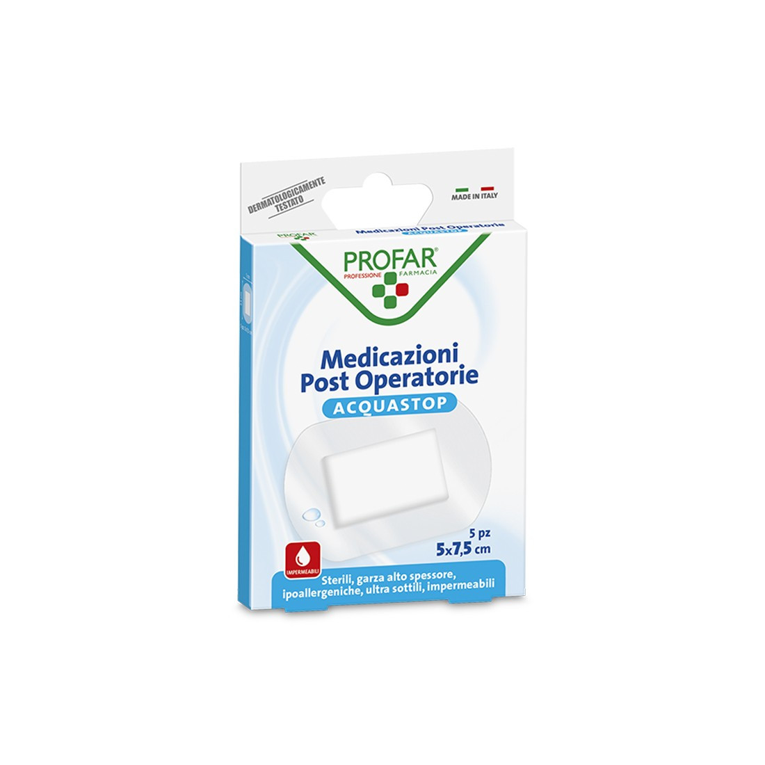 PROFAR MED ACQUASTOP 5X7,5 5P