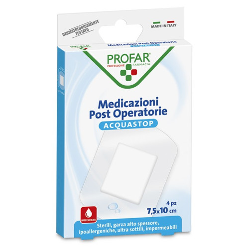 PROFAR MED ACQUASTOP 7.5X10 4P