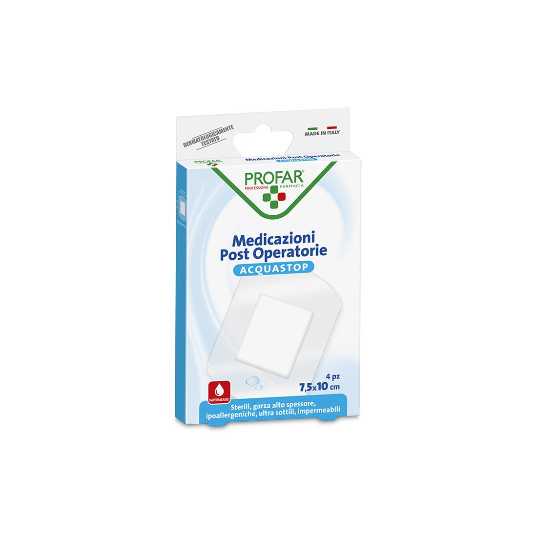PROFAR MED ACQUASTOP 7.5X10 4P