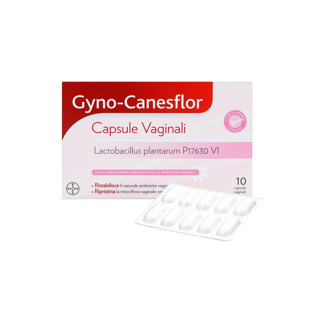 GYNOCANESFLOR 10CPS VAGINALI
