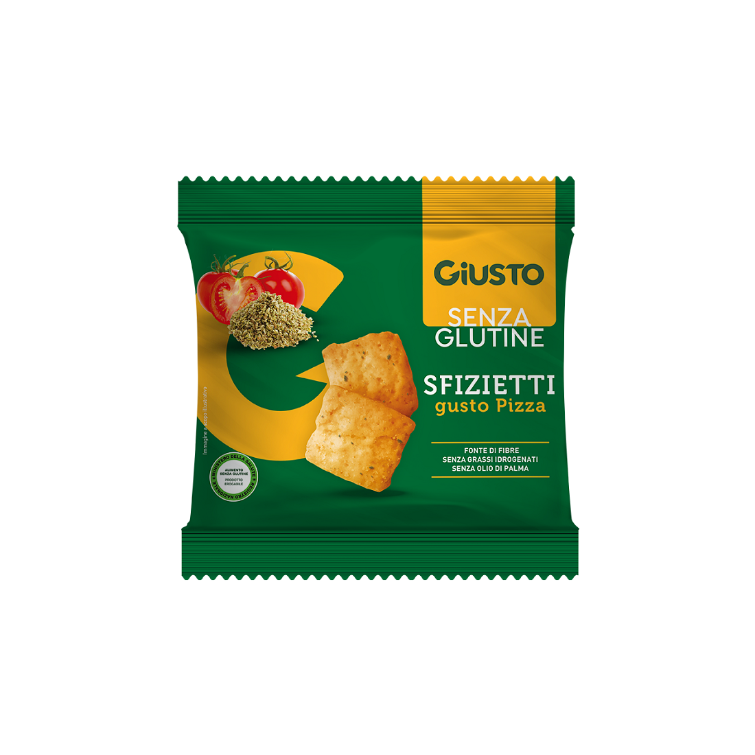 GIUSTO S/G SFIZIETTI PIZZA 40G