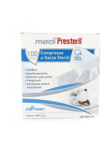 GARZA MEDIPRESTERIL 10X10 100P