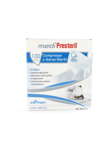 GARZA MEDIPRESTERIL 10X10 100P