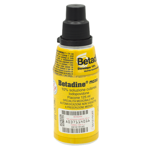 BETADINE SOLUZ CUT 125ML 10%