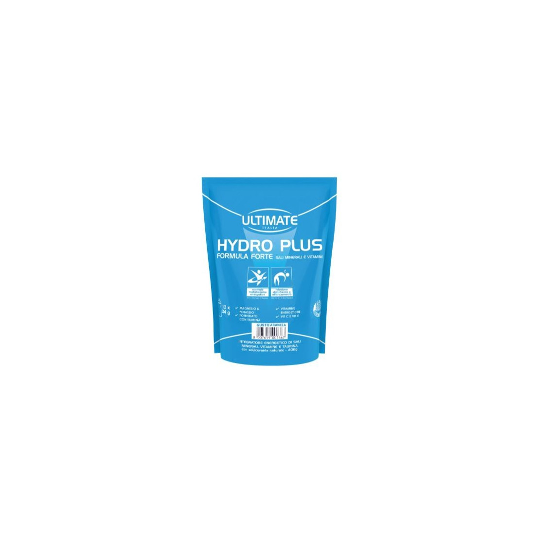 ULTIMATE HYDRO PLUS GUSTO ARANCIA 420G