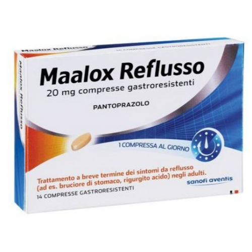 MAALOX 14CPR 20MG