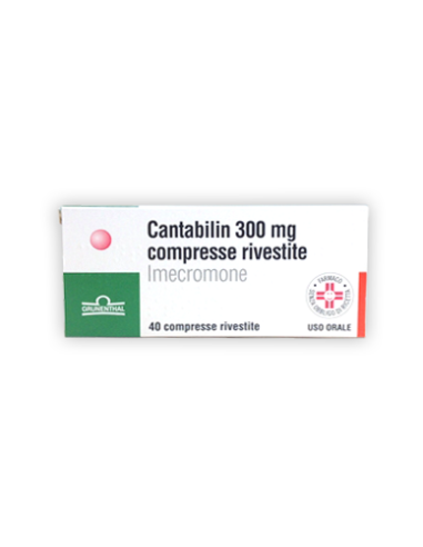 CANTABILIN 40CPR RIV 300MG