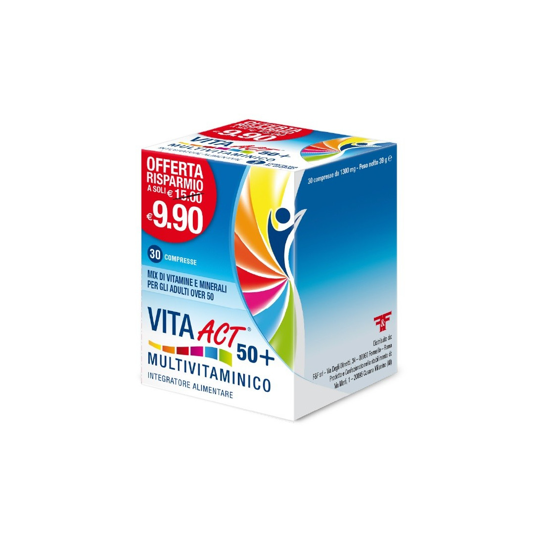 MULTIVITAMINICO ACT 50+ 30CPR