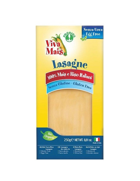 VVM LASAGNE MAIS/RISO 250G