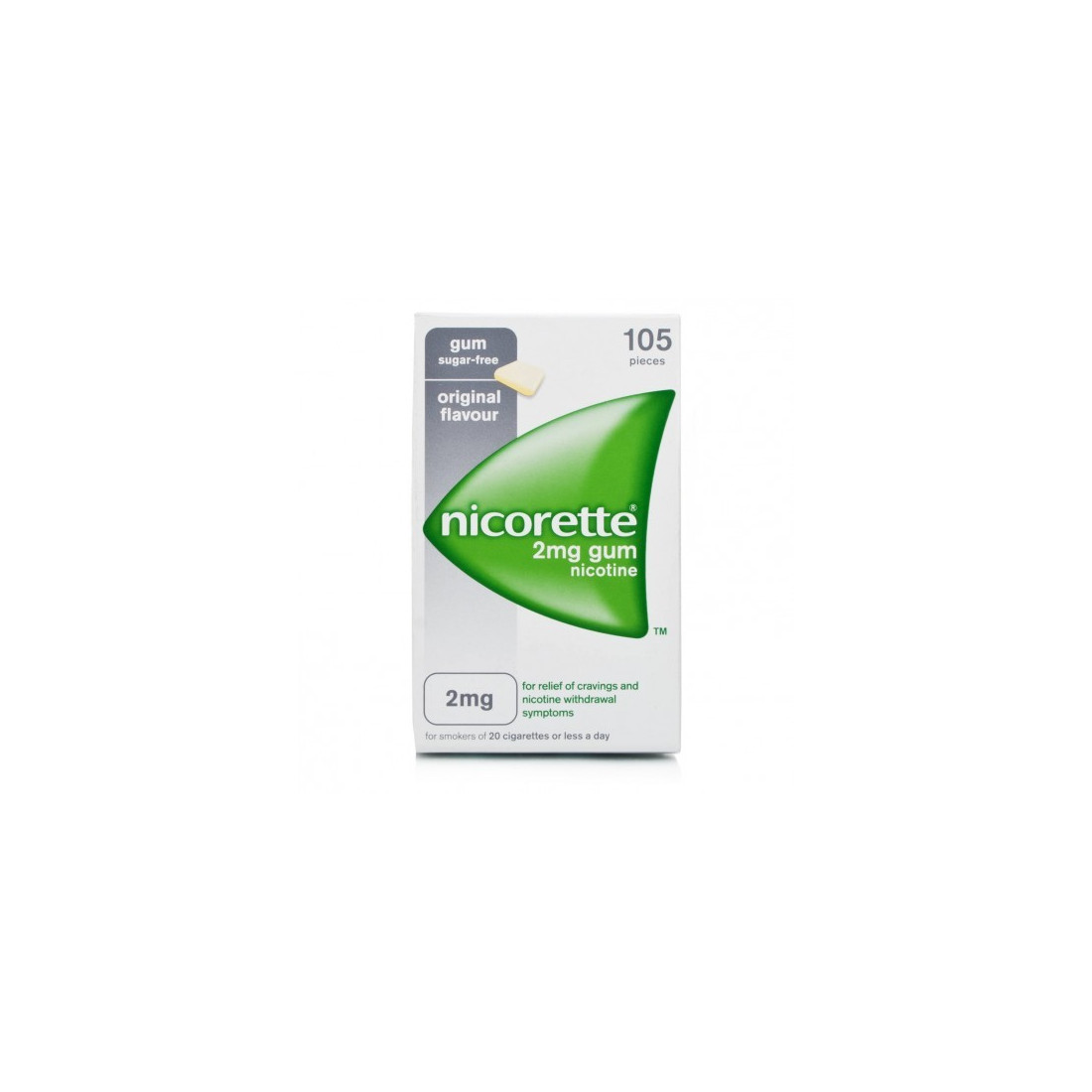 NICORETTE 105GOMME MAST 2MG