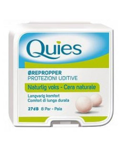 QUIES TAPPO AURIC CERA 8PA