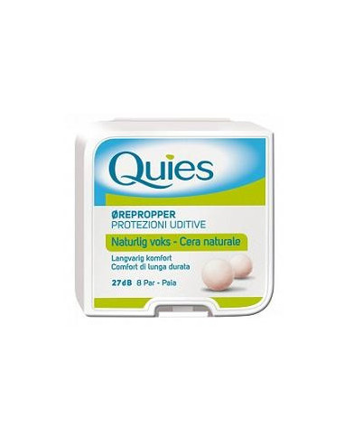 QUIES TAPPO AURIC CERA 8PA