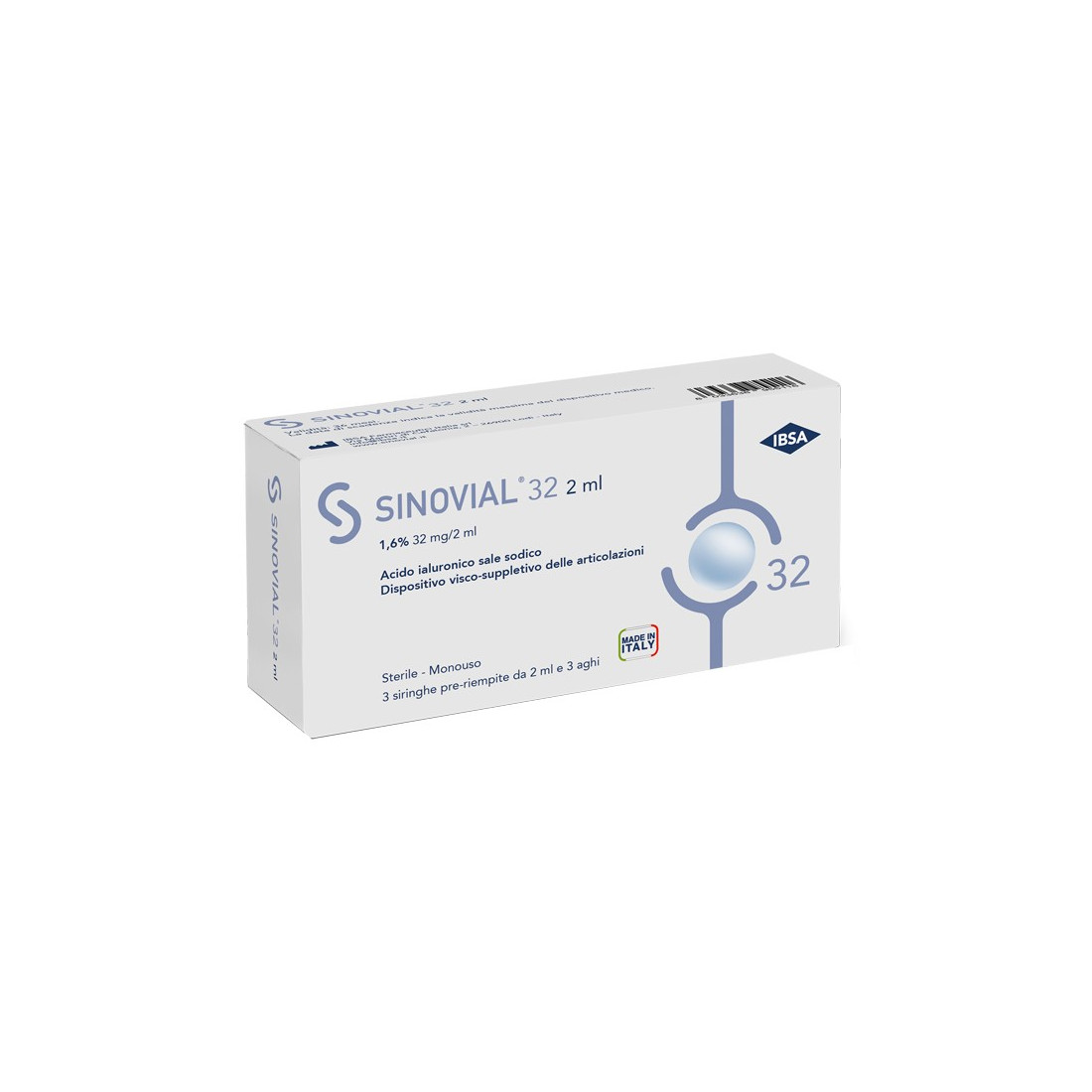 SINOVIAL STRONG SIR 1.6% 3PCS