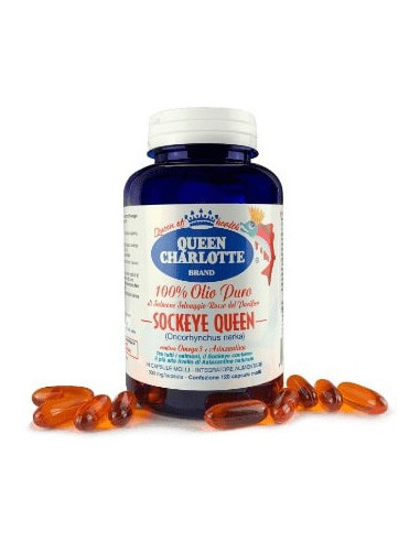 OLIO PURO SALMONE ROSSO 120CPS