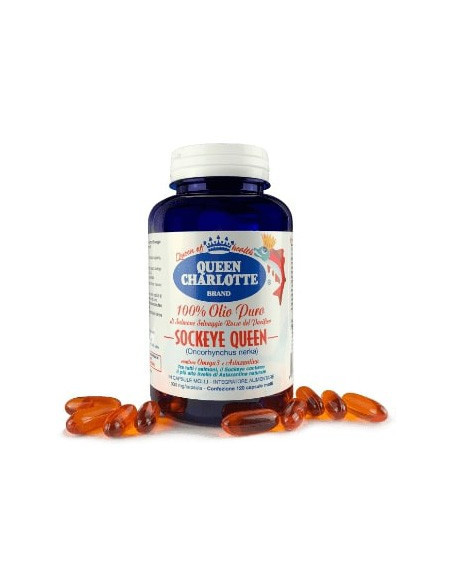 OLIO PURO SALMONE ROSSO 120CPS