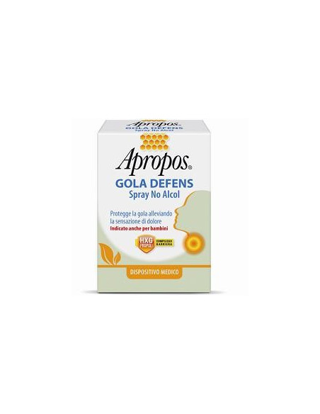 APROPOS GOLA DEFENS NO ALCOL