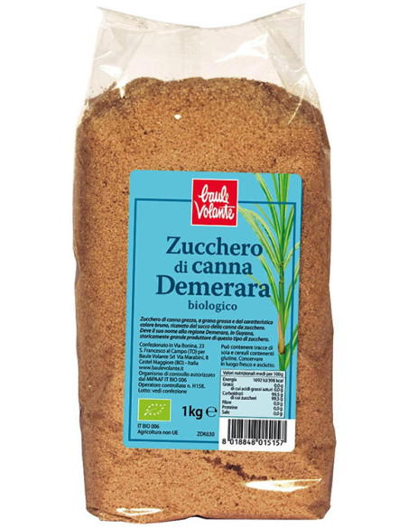 ZUCCHERO CANNA DEMERARA