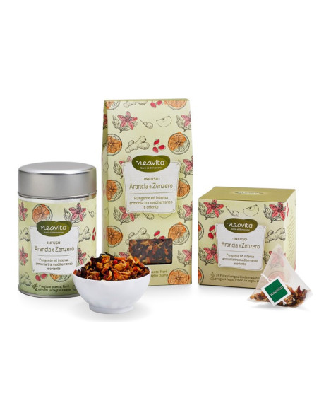 SILVER TIN ARANCIA ZENZERO