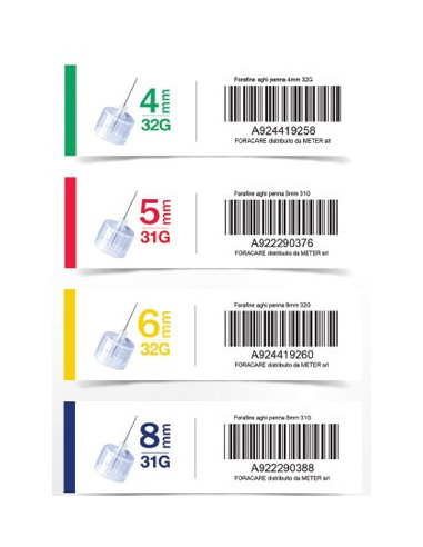 FORA FINE AGO G32 4MM 100PZ