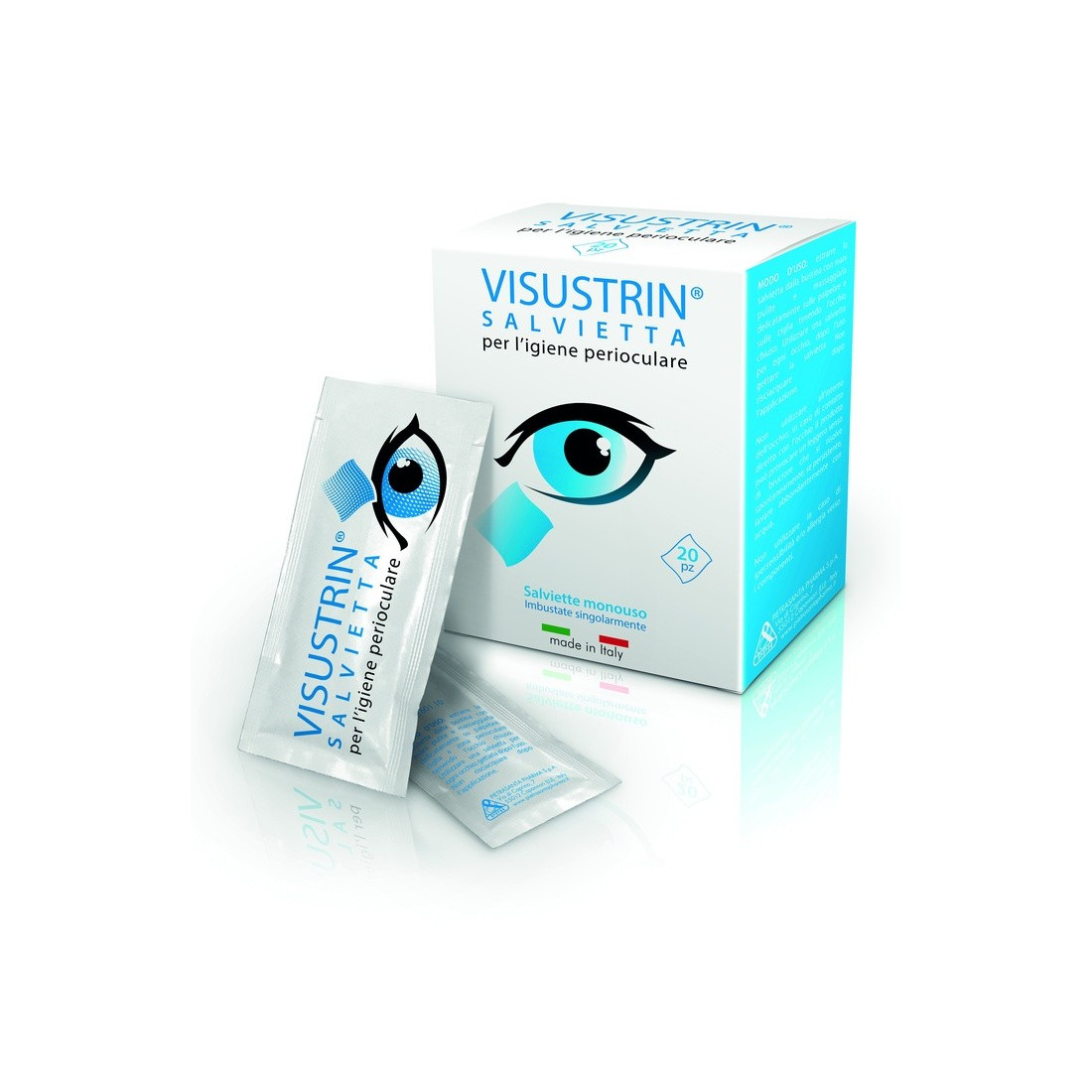 VISUSTRIN SALVIETTA OCULAR20PZ