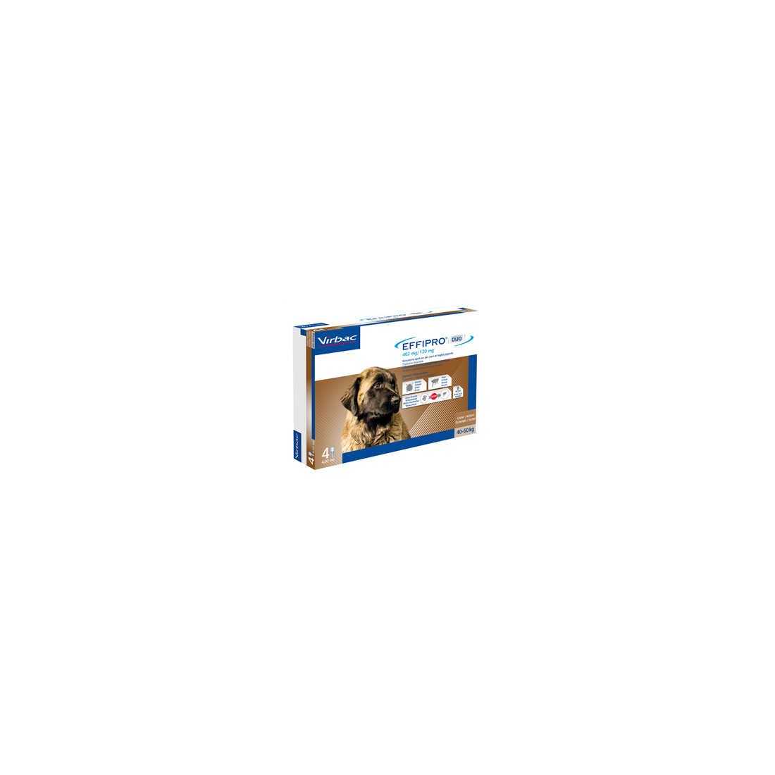 EFFIPRO DUO 4PIP 40-60KG CANI