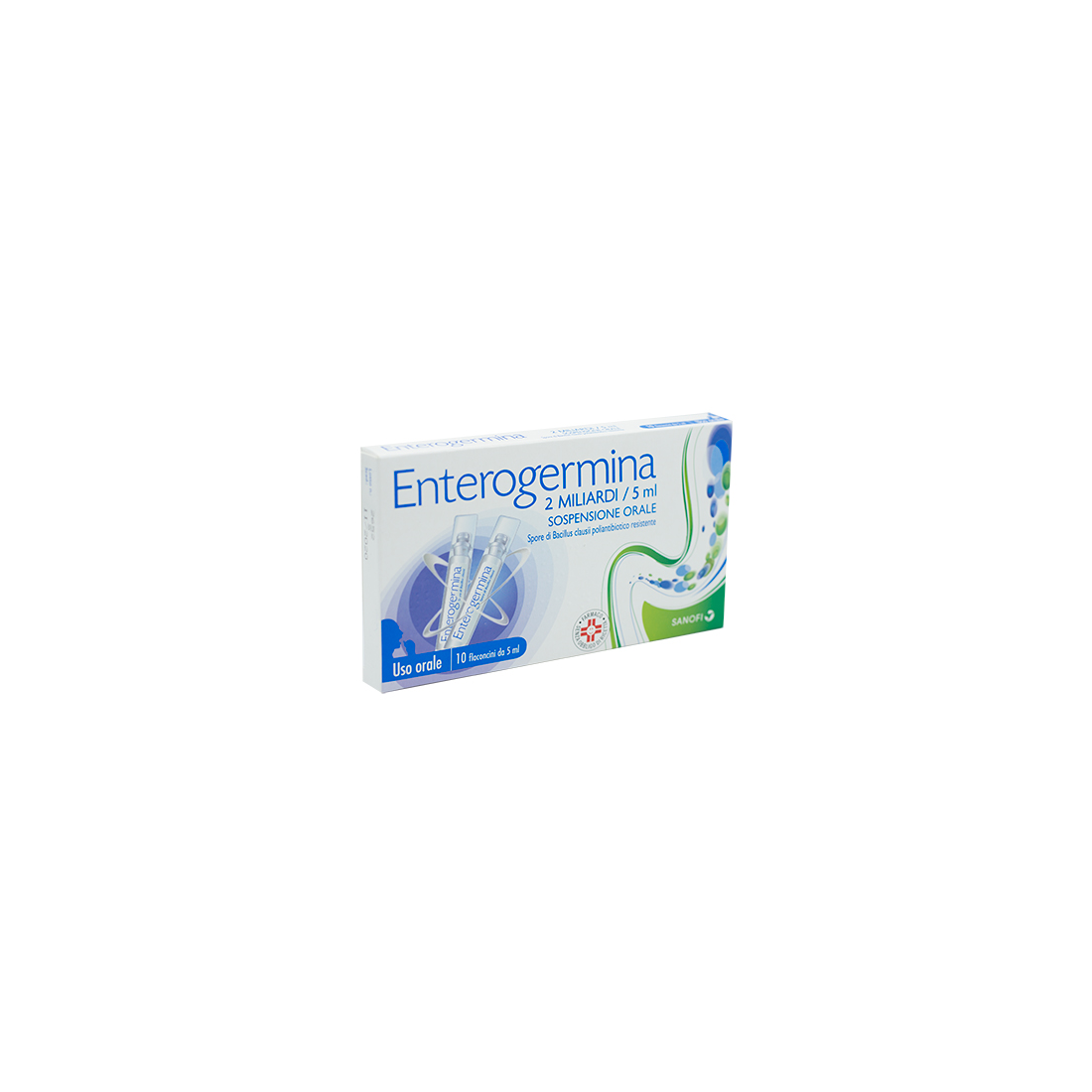 ENTEROGERMINA OS 10FL 2ML/5ML