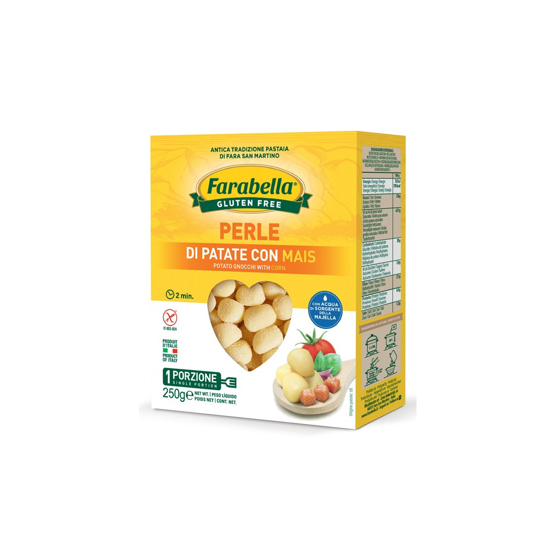FARABELLA PERLE PATATE MAI250G