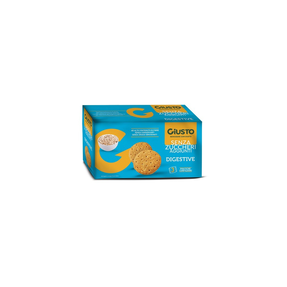 GIUSTO S/ZUCCH BISC DIGEST 3PZ IS NOT INCLUDED