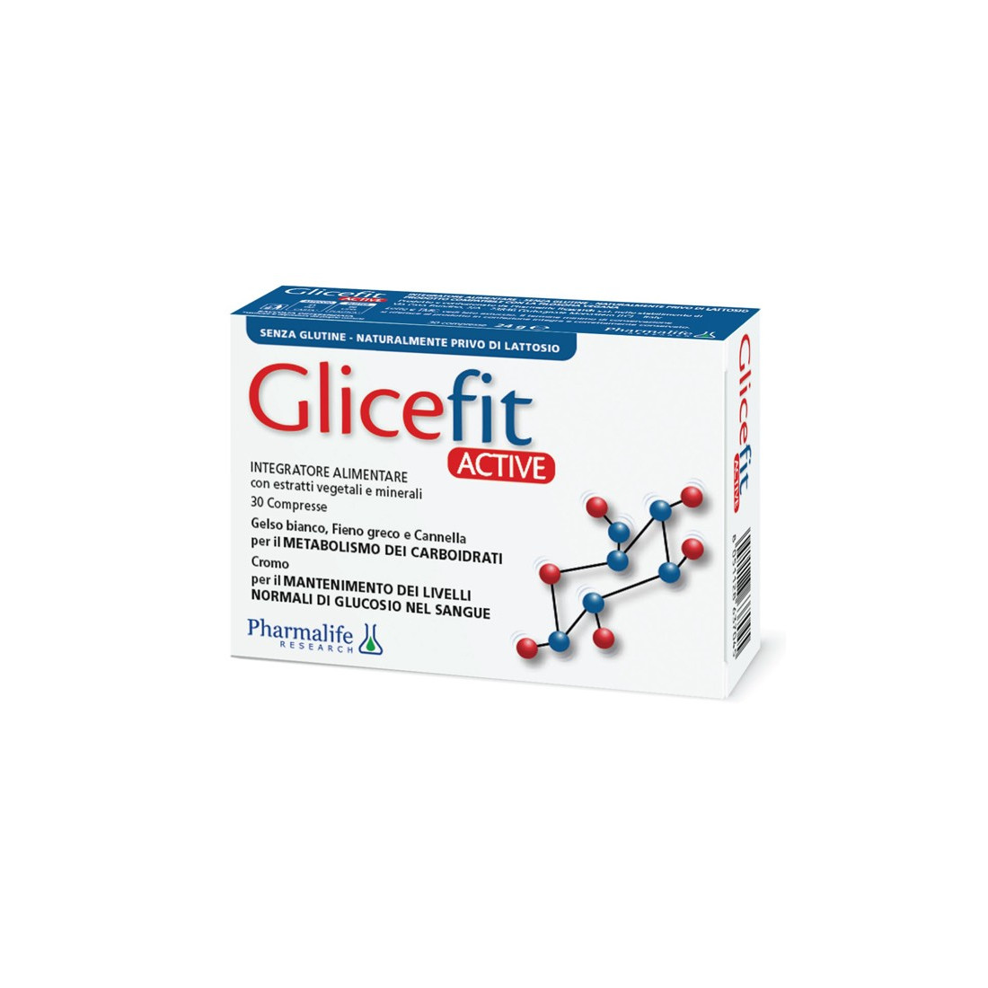 GLICEFIT ACTIVE 30CPR