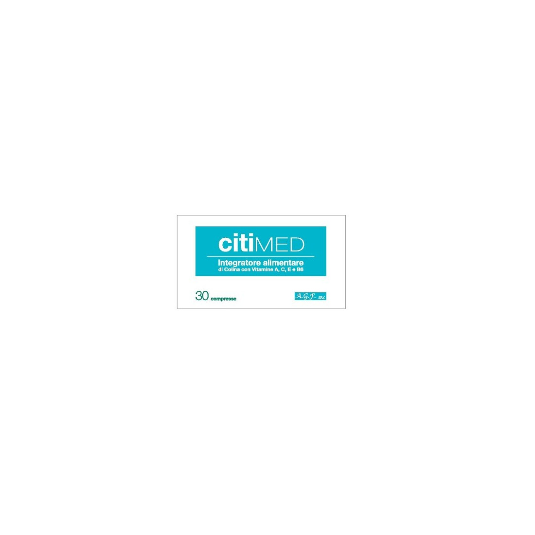CITIMED 30CPR 750MG