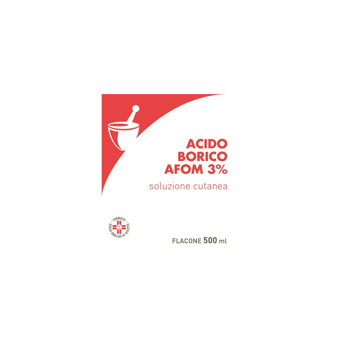 ACIDO BORIDO AFOM 3% 500ML