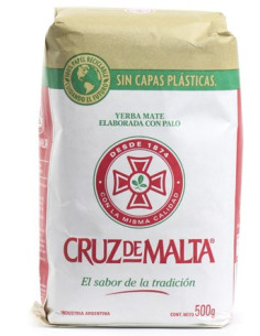 YERBA MATE CRUZ MALTA 500G