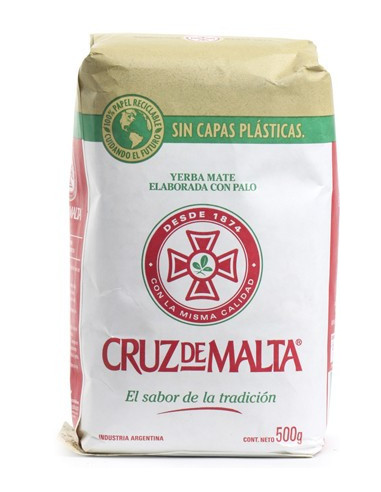 YERBA MATE CRUZ MALTA 500G