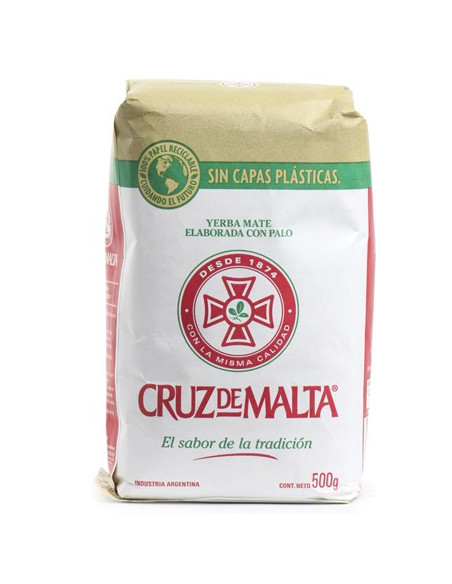 YERBA MATE CRUZ MALTA 500G
