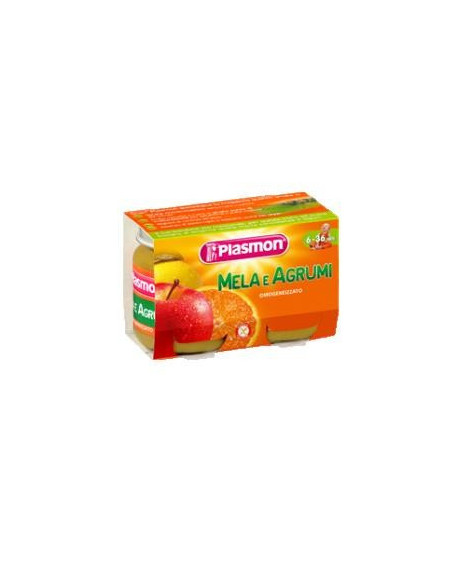 PLASMON OMOG MELA/AGRUMI2X104G