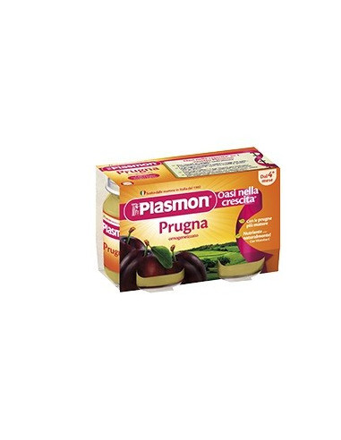 PLASMON OMOG PRUGNA 2X104G