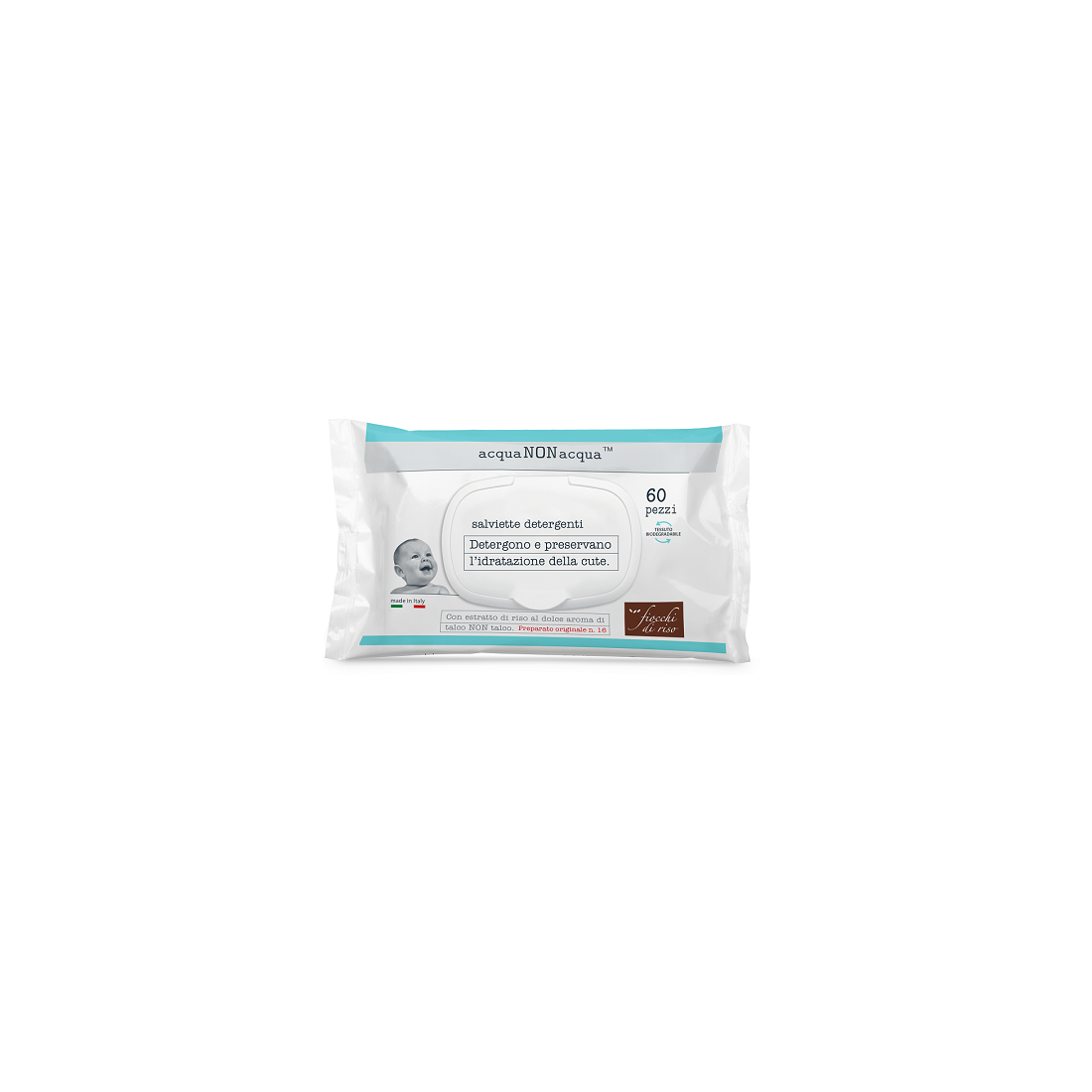 ACQUA NON ACQUA WIPES FDR 60PZ
