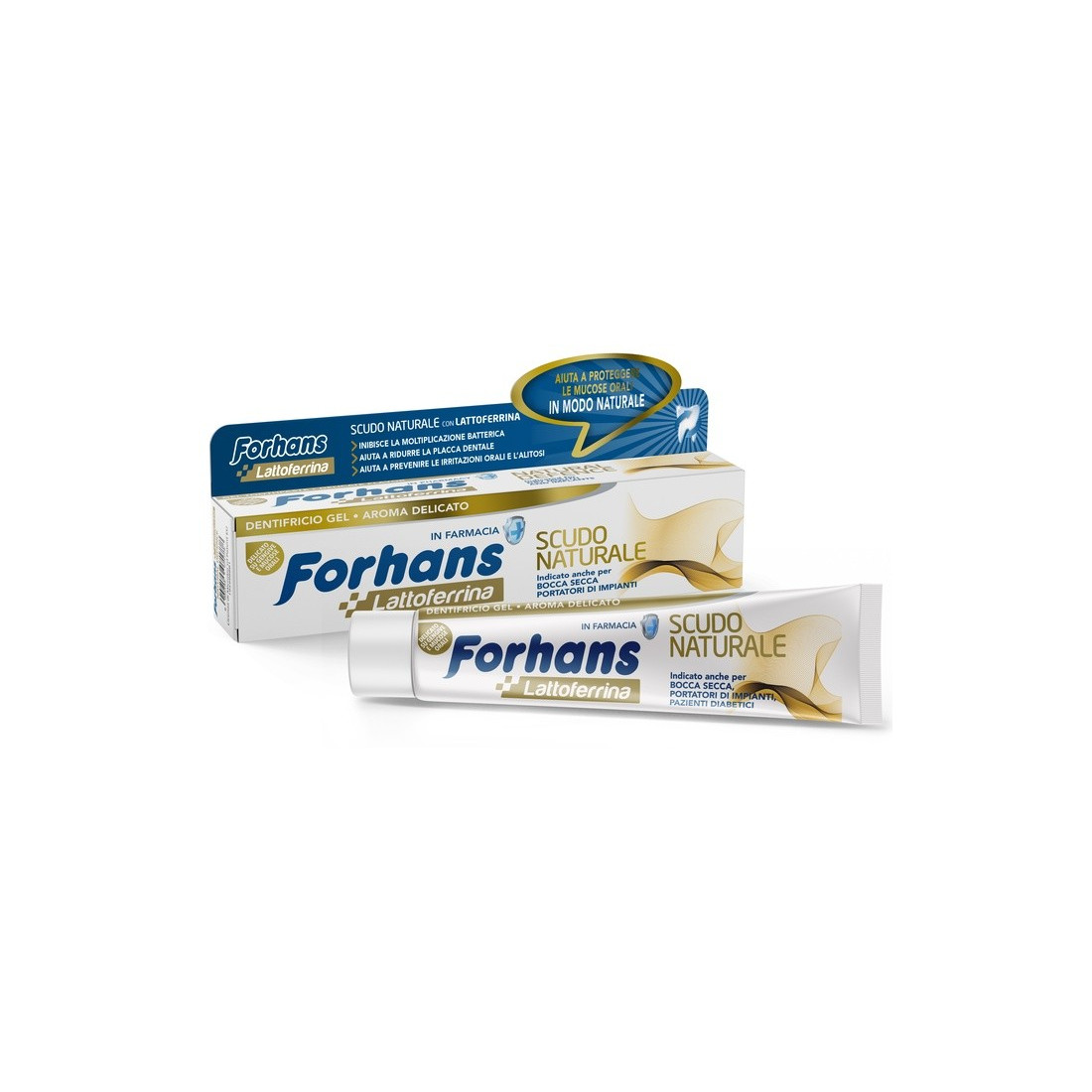 FORHANS DENTIF SCUDO NAT 75ML