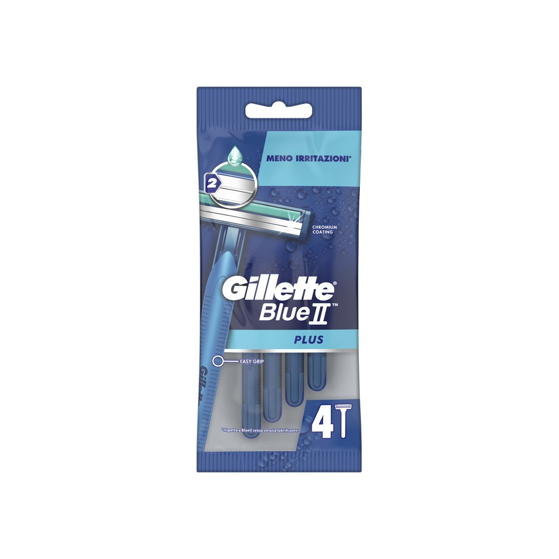 GILLETTE BLUE II USA&GET PL 4P