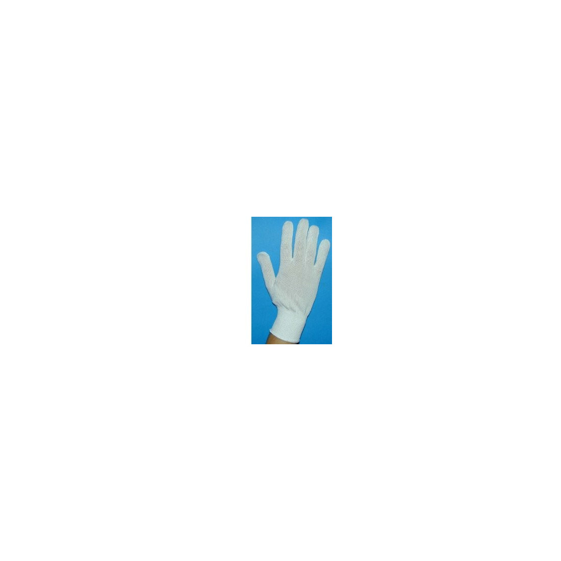 COTTON GLOVE WHITE 9