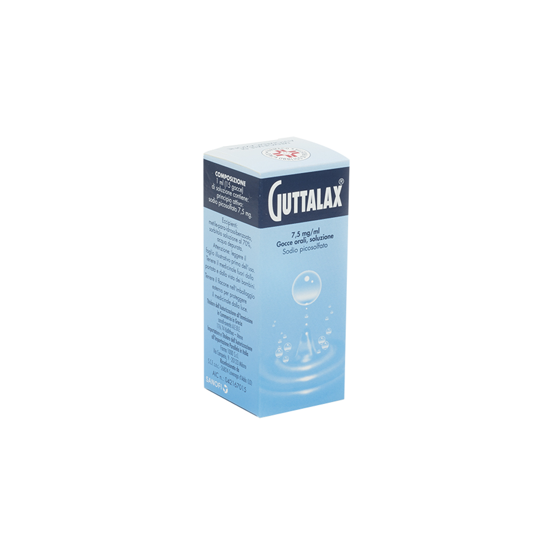 GUTTALAX OS GTT 15ML 7,5MG/ML