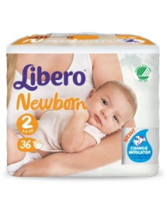 LIBERO NEWBORN PANN 2 36PZ