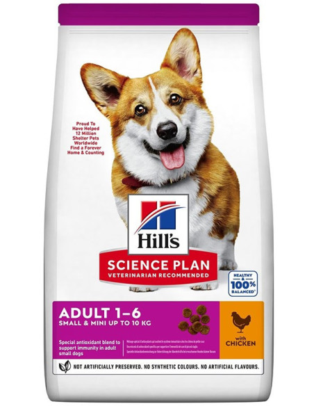 SP CANINE AD S&MN CHICKEN1,5KG