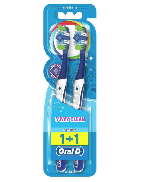 ORALB COMPLETE 5IN1 40 MED BIP