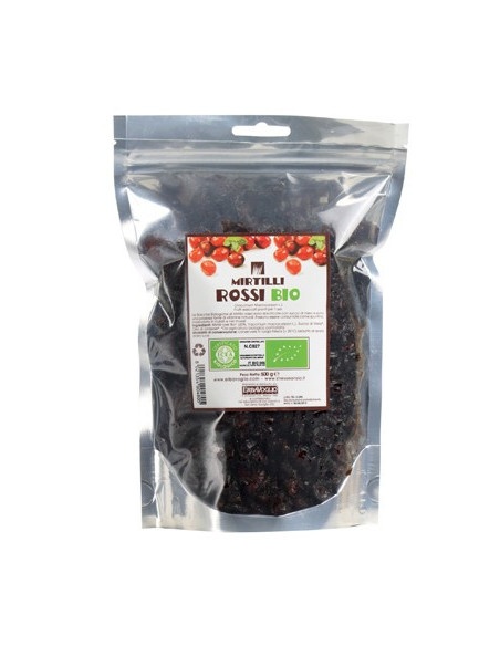 MIRTILLI ROSSI BIO 500G