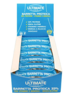 ULTIMATE BARRETTE PROTEICHE CIOCCOLATO 24 PEZZI